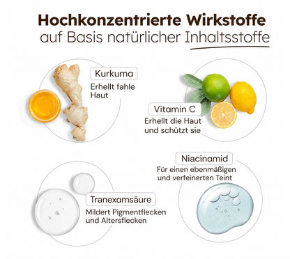 3-in-1 Kurkuma Reinigungspads für strahlende Haut