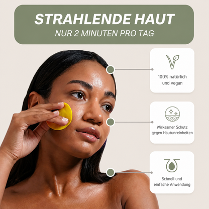 3-in-1 Kurkuma Reinigungspads für strahlende Haut